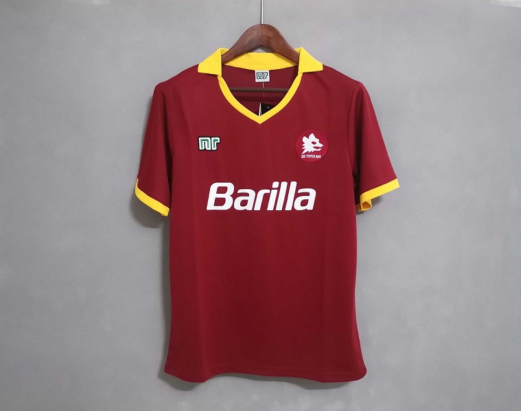 AAA Quality Roma 89/90 Home Soccer Jersey